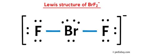 Here, the given molecule is BrF. . Brf2 lewis structure